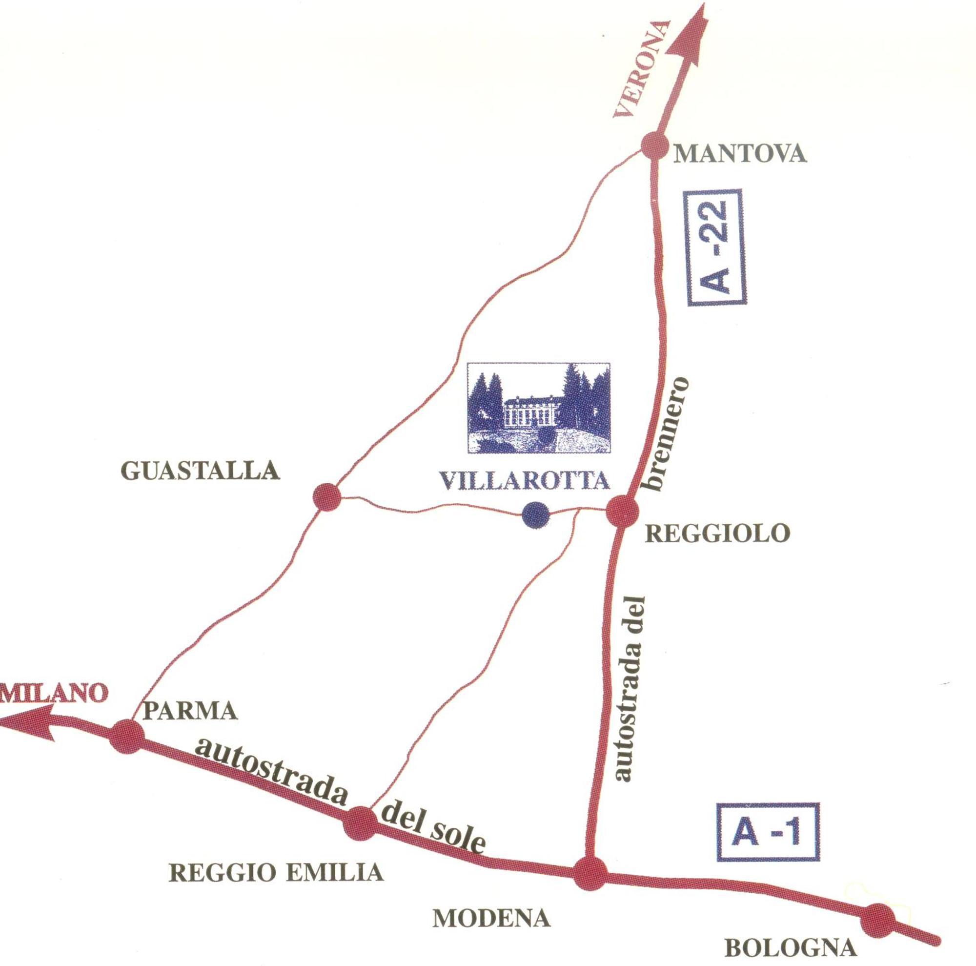 Hotel Villa Montanarini Villarotta Eksteriør bilde